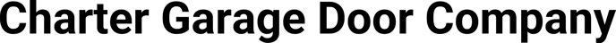Charter Garage Door Company logo