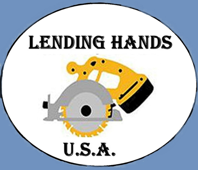 Lending Hands USA, a 501 c (3) private foundation logo