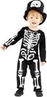 costume scheletro bambino