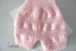 Bloomer culotte rose tricot bébé