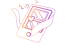 Decorative icon - scrolling on a phone screen