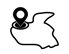 Icon of a location pin on an AI strategy and AI tools website