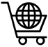Icon for E-Commerce website design, linking to the website form.