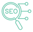 Search engine optimization for online marketing service promotions.