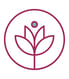 Pink lotus icon