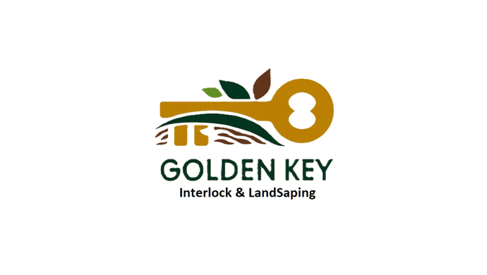 Golden Key Interlock and Landscape logo
