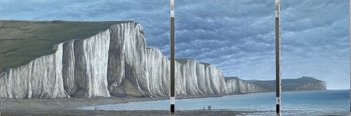 Tableau à l'huile - Seven Sisters