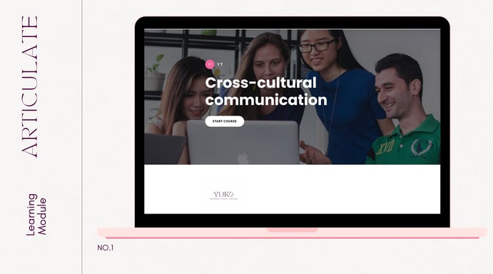 Cross cultural communication module created on Articulate