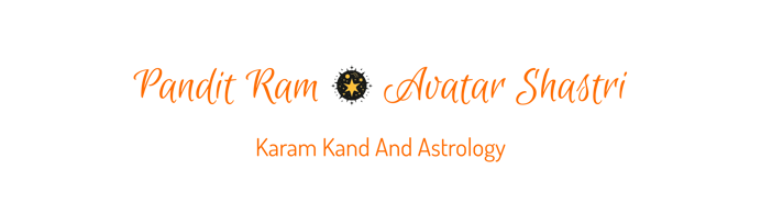 Pandit Ram Avatar Shastri Karam Kand And Astrology logo