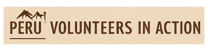 Perú volunteers in action  logo