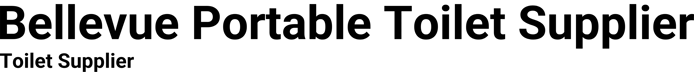Bellevue Portable Toilet Supplier logo