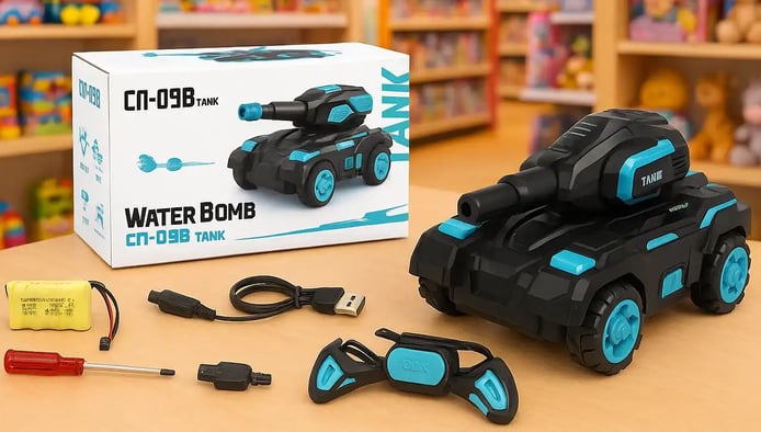 Tanque a control remoto EASYTAO con accesorios