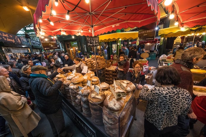 busy borough market