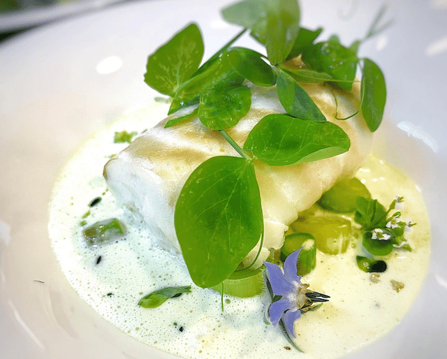 cod with beurre blanc