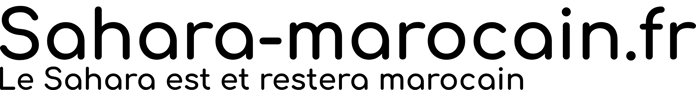 Sahara marocain est et restera marocain logo