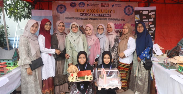 P5 Kebhinnekaan Global stand pameran gelar karya