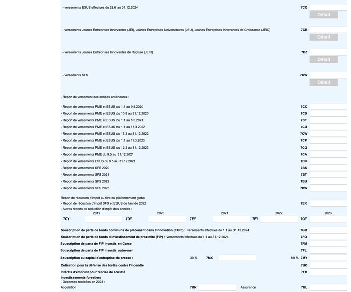 déclaration impot sur le revenu