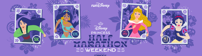 2025 runDisney Princess Half Marathon Weekend Course Maps and Virtual Tours