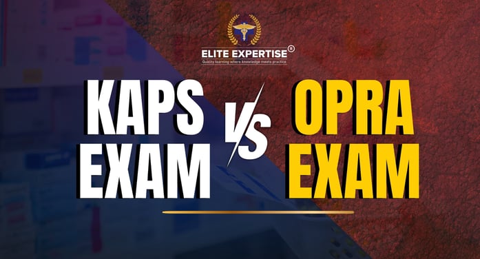 KAPS Exam Vs OPRA Exam