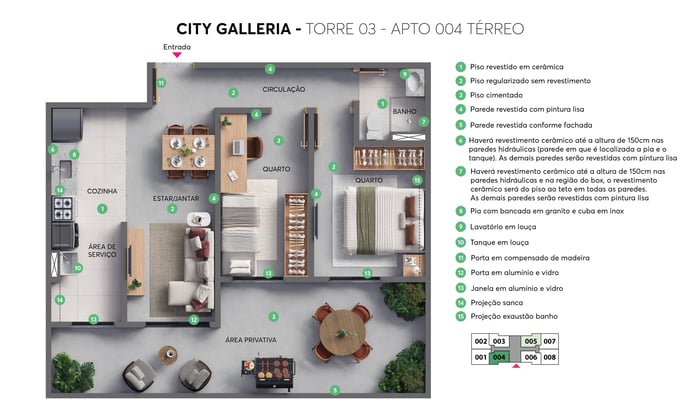 City Galleria | MRV |  Planta Garden