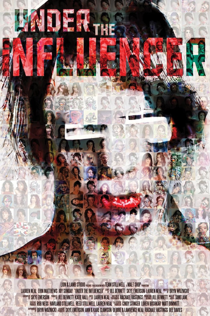 under the influencer poster