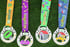 2017 runDisney Virtual Summer Series Medals