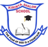 a school emblem with a graduation cap and a mortar mortar mortar