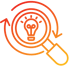Brand discovery and development icon – symbolizing strategic exploration and identity creation at Mustard Creatives