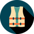 The safety briefing and life vest