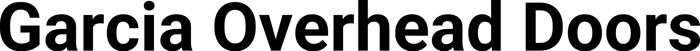Garcia Overhead Doors logo
