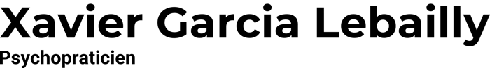 Xavier Garcia Lebailly, thérapeute à Chambéry logo