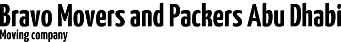 Bravo Movers and Packers Abu Dhabi logo
