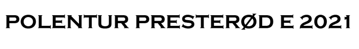 POLENTUR PRESTERØD E 2021 logo