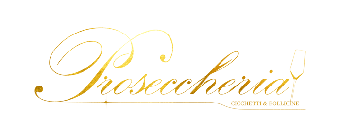 Proseccheria cicchetti e bollicine logo
