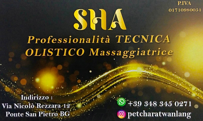 SHA MASSAGGIO OLISTICO logo