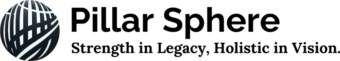 Pillar Sphere - Strength in Legacy, Vision in Wealth logo