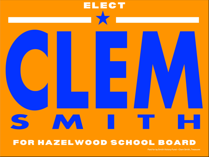 Clem Smith for Hazelwood School Board logo