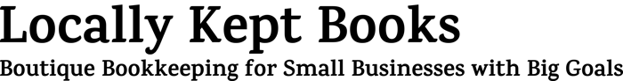 Locally Kept Books logo