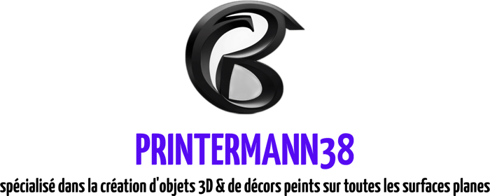 PRINTERMANN38 l'imprimeur de vos folies, logo
