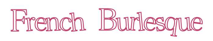 French Burlesque logo