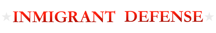 INMIGRANT DEFENSE logo