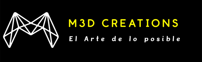 M3D Creations logo