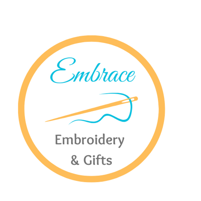 Embrace Embroidery & Gifts logo