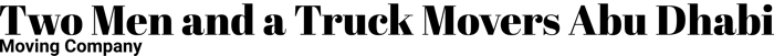 Two Men and a Truck Movers Abu Dhabi logo