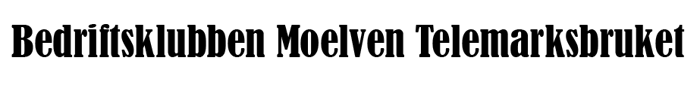 Bedriftsklubben Moelven Telemarksbruket logo