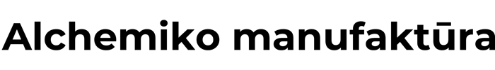 UAB Alchemiko manufaktūra logo