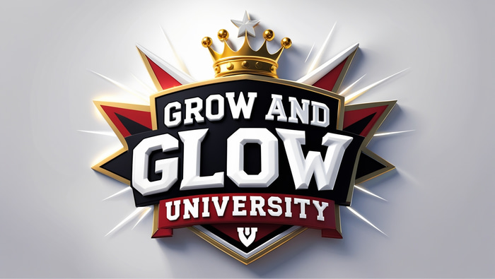 Grow and Glow University logo