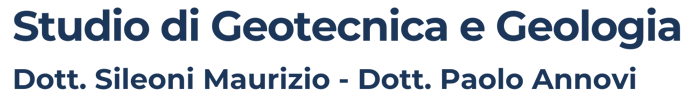 Studio di Geotecnica e Geologia Dott. Sileoni Maurizio logo