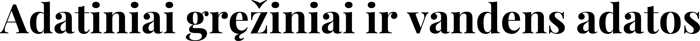 Vandens adatos logo