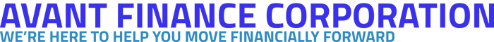 AVANT FINANCE logo